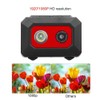 Sonew 1080P Sports Camera Head-Mounted Action Video Camcorder DVR Recorder(Red)