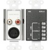 RDL D-J3 Mic/Line Input Panel with RCA, XLR and Terminal
