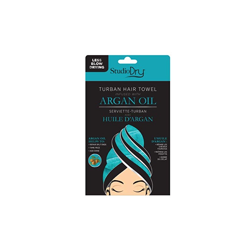 Turban Towel with Argan Oil Studio Dry