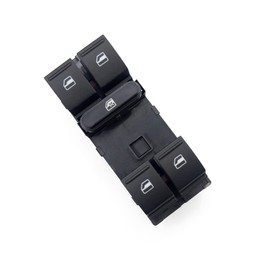 DKAEUK VWWS008 Push Button Switch Power Window Fit For SE.AT. ALTEA IBIZA LEON TOLEDO, V.W. AMAROK CC GOLF MK5 MK6 PLUS/Variant JETTA PASSAT TIGUAN