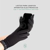 Clepsidra® Guantes mujer termicos con funcion para pantalla tactil. Guantes