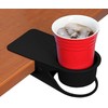 SERO Innovation Cup Clip Drink Holder - Black - Snap