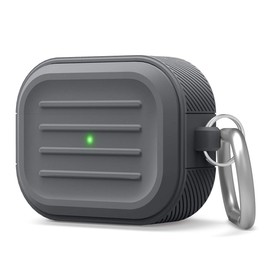elago Armor Case Designed for AirPods Pro Case [US Patent Registered] (Dark Grey)