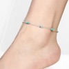 ERKANZHI Chic Oceanic Charm Anklets Gold Plated Sea Shell Ankle