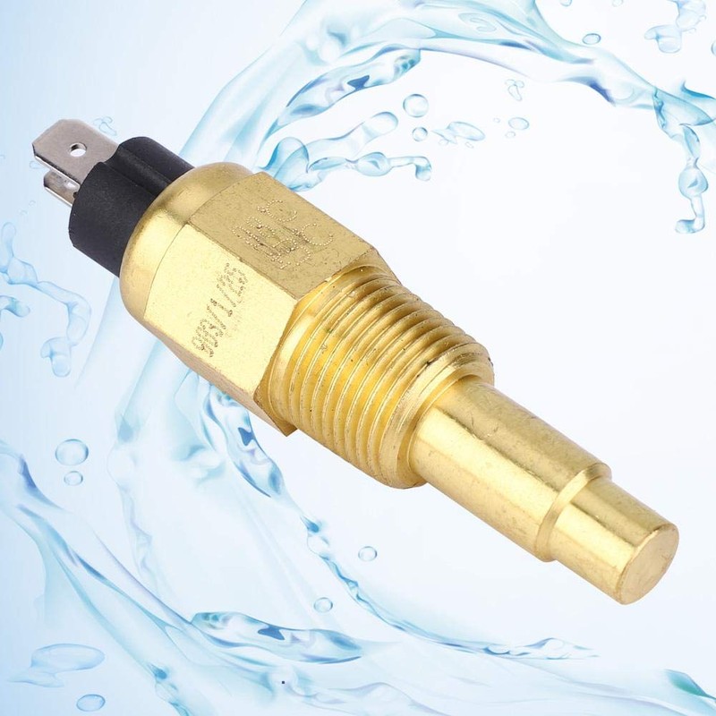 Water Temperature Sensor, M14*1.5 98℃ Engine Water Temperature Sensor Fit