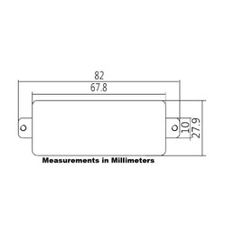 Snake Oil Chrome Mini Humbuckers - Neck and Bridge Matched Pair