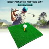 30 x 30 cm Golf Practice Mat, Portable Golf Tee