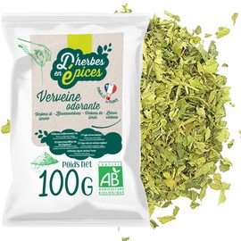 D'HERBES EN EPICES | Organic Verbena Broken 100 g | Herbal Tea and Infusion in Large Quantities | Certified Organic