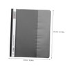 COHEALI Plastic A4 File Folder 12pcs Bulk Pack Document Folder