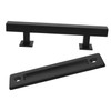 TEHAUX 1 Set Heavy Duty Matte Sliding Barn Door Handle