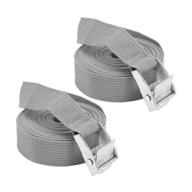 2 Uds., Correas de Amarre, Correas de Trinquete de Aleación de Zinc, Correas de Amarre Resistentes para Camiones, Equipaje de Coche, Tabla de Surf, Kayak, Moto(3 metros)