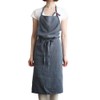 Lino e Lina Apron, Full Apron, Manon A411, Abyss Blue,