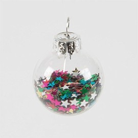 Sass & Belle Mini Disco Stars Baubles - Set of 12