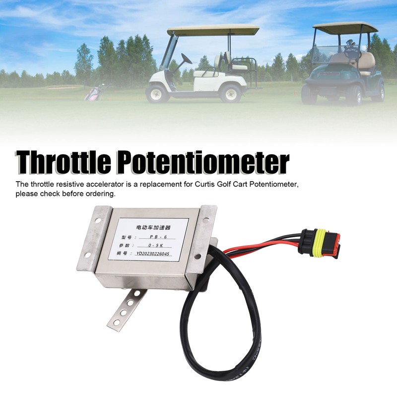 PB6 YD‑006 Type Throttle Resistive Accelerator 0‑5K Resistance Throttle Controller