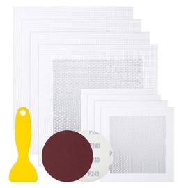 Lconvicely Drywall Repair Kit - Self-Adhesive Aluminum Wall Patch Repair Kit | Heavy-Metal Wall Hole Fixing Tools for Home, Rentals & Offices (4 Pack*12in+4 Pack*6in)