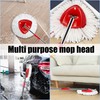 10 Pack Mop Head Replacement for O-Ceda EasyWrin Spin Mop,