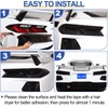 Daeiclru Car Tail Light Lamp Cover Compatible with Corvette C8