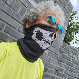 Halloween Skull Mask Balaclava Neck Warmer Balaclava 2ea