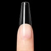 Modelones Medium Round Nail Tips, Pre-shaped Full Cover Fake-Nails Soft