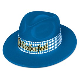 Beistle 60881-25 Oktoberfest Velour Fedora