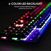AUKEY KM-G6 Wired Keyboard Mechanical For Windows Gaming PC 104