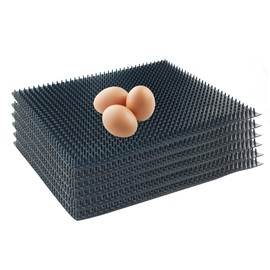 Washable Chicken Nesting Pads 6 Pack Chicken Coop Accessories, Pad for Duck, Chicken Coops Nesting Boxes, Cuttable and Reusable Egg Laying Mats for Coops Hen House Poultry Eggs Protecting, 14"x11.8"