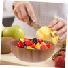 Ciieeo Wooden Serving Plate Portable Condiment Holder for Sauces Dips