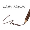MOTIBACK 12-Count Brow Defining Set with Sharpener (Dark Brown)