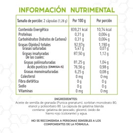 Granagard Omega Nanotecnología Aceite Semilla Granada 60ct