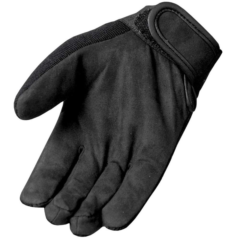 Hot Leathers GVM2016 FTW Black Mechanic Gloves - Medium