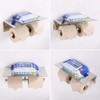 Double Toilet Paper Holder with Shelf Polished Chrome, APLusee SUS304