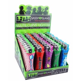 5  SASSY SLANG NULITE CURVE LIGHTER/Electr