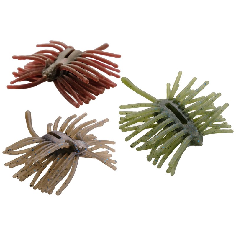 TIEMCO ECO #16 Dark Earthworm Critter Tackle Hedgehog