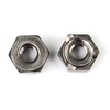Hex Weld Nuts Steel Long Pilot 3 Projections - UNC
