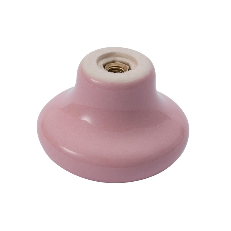 NAKUPENDA Pack of 6 Furniture Knobs, Round Ceramic Cabinet Drawer
