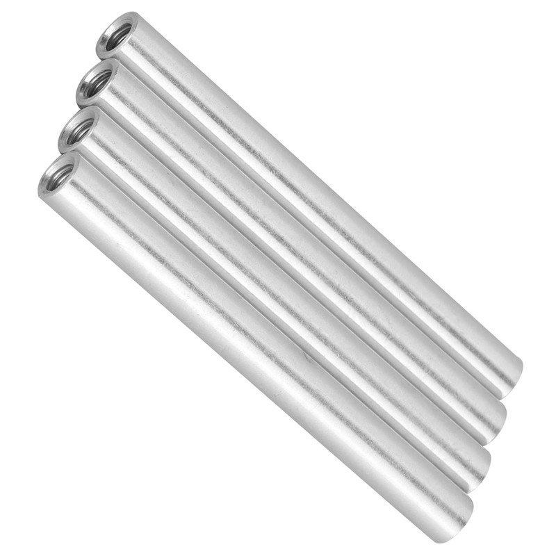 4Pcs Standoff Round Aluminum Tube Extension Support, 60mm Length, M4