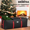 BROSYDA Christmas Tree Storage Bag, Fits Up to 9 Ft