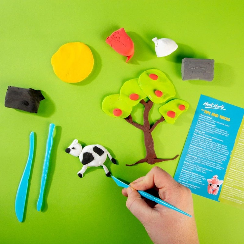 Mont Marte Creative Clay Set (27-Pieces)