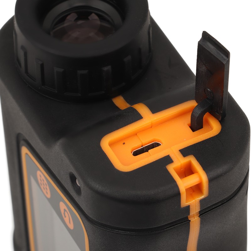 Telescope Range Finder 6X Magnification LCD Touch Screen Laser Distance