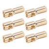 10Pcs Banana Plug Good Transmission Performance CNC Technology Anti Oxidation
