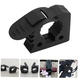 Ipetboom 2pcs Adjustable Quick Release Rubber Pole Clamp Grip for Secure Mounting Equipment Sturdy Construction for Outdoor Enthusiasts Easy Installation Versatile Fixation