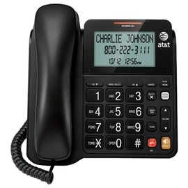 AT&T CL2940BK Landline Telephone, 1-Handset