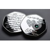 The Commemorative Coin Company 55TH Emerald Wedding Anniversary Silver Commemorative