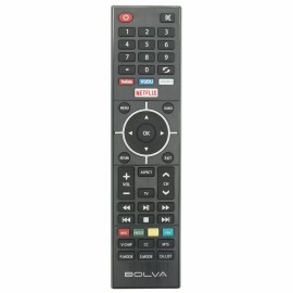 Bolva Genuine BOLVA 4K LED UHD smart TV remote Control for Most Bolva TVs