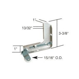 Sliding Screen Door Corner Roller Assembly 15/16" Nylon Roller for Acorn Industries