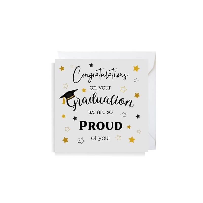 Second Ave Congratulations on Your Graduation Square University Degree Card
