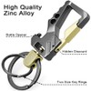Exsun 2pcs Keychains, Key Chains for Carabiner Keychain Car Key