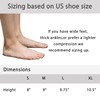 uniquetotop Neuropathy Toeless Support Socks Ankle Foot Compression Sock for