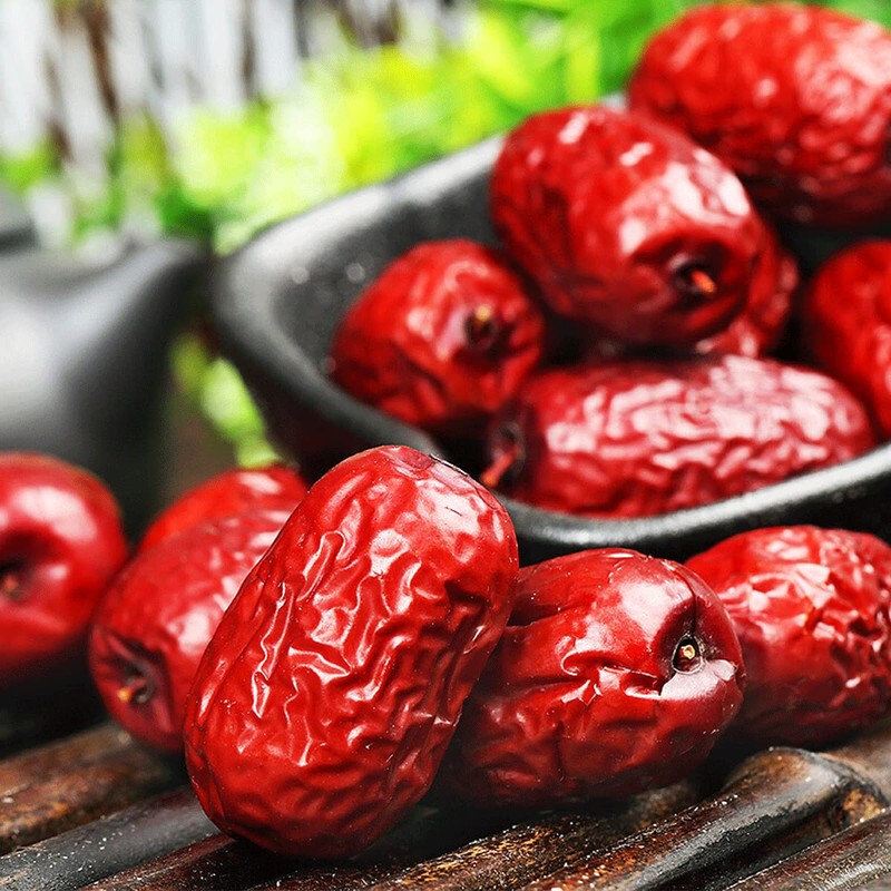 Natural Red Dates, Dried Dates and Dried Fruits 7oz（红枣200g）