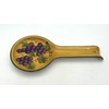 ACK Ceramic Spoon Rest (Grape Wine Décor), Cooking Spoon Holder